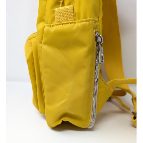 Slate Lorimer Mini Backpack‎ Yellow B6050 Travel Lightweight Nylon Minimalist main image 4